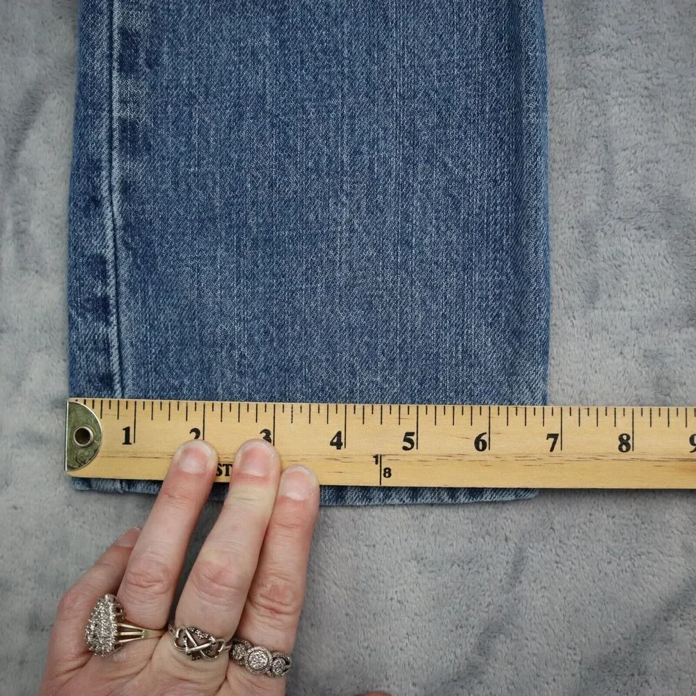 Levi Strauss Co Pants Boys 10 Blue Low Rise Signature Slim Straight Denim Jeans